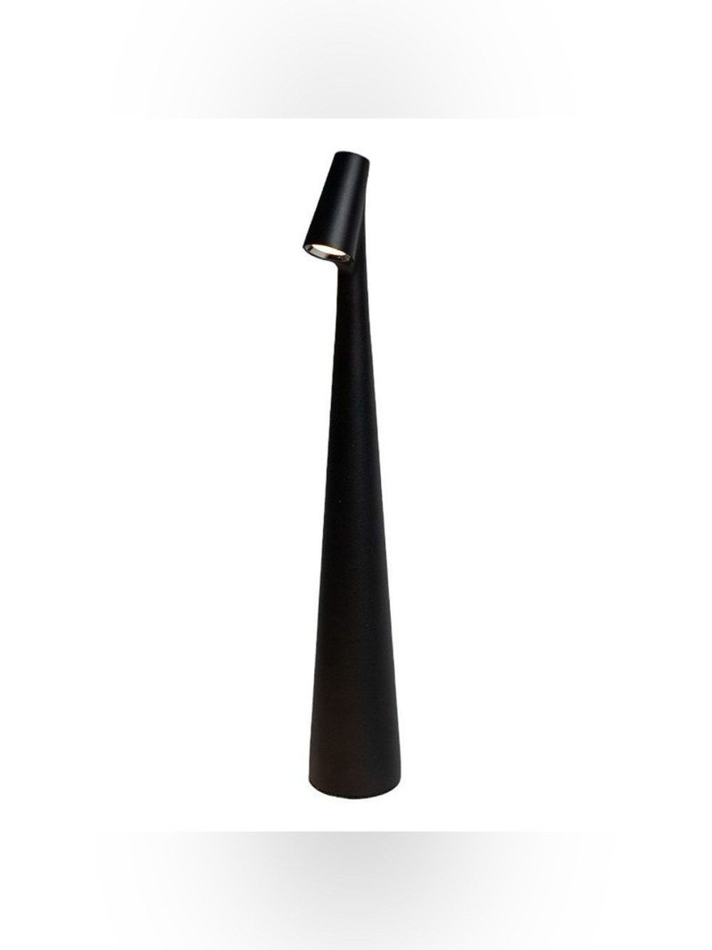 New Ozarke Lumi Slim Rechargeable LED Desk Lamp, Portable Touch Table Lamp Black
